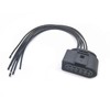 Headlight Pigtail Connector Fits Kenworth T680, Halogen Headlamp Wiring Harness
