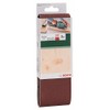 Bosch 2609256201 Sanding Belt Set for Belt Sanders (3-Piece)