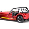 Solido Caterham Seven Model Vehicle 1:18 Red/Yellow
