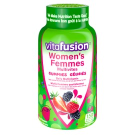 Vitafusion store Vitafusion Women's Multivitamin Gummies, Daily Multivitamin, Healthy Metabolism¹, Immune Support², Hair, Skin & Nails³, Osteoporosis⁴, 150 Count, 2.5 Month Supply, Packaging May Vary