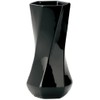 GREEN HOUSE Monochrome Flower Vase, Black, 4.7 x 4.7 x
