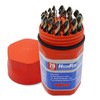 HIGHFIRE 29 Piece HSS Stepped Point Drill Bit Set 1/16"-1/2",
