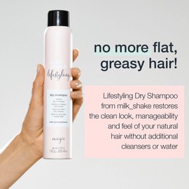 milk_shake Lifestyling Dry Shampoo - Instant Dry Shampoo for Women For Flat, Dry or Oily Hair - 4.7 Fl OZ