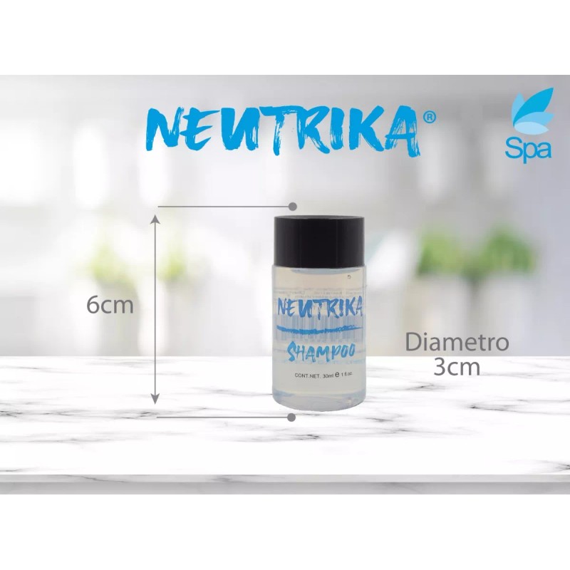 Neutrika Shampoo Y Crema Personalizados 30ml - 200 Pzas. Amenidades