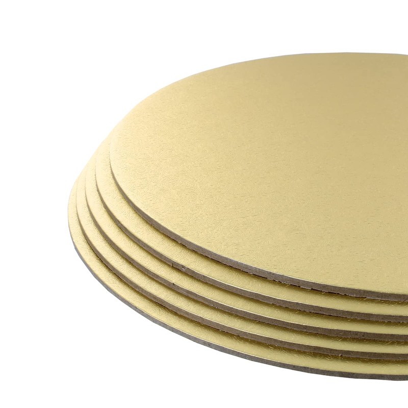 Culpitt Culpitt 6" Double Thickness Cake Card, Pale Gold Boards,