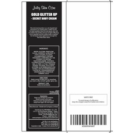 Juicy Skin Care Gold Glitter up secret body lotion - Shimmer body lotion