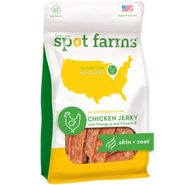 Spot Farms Chicken Jerky Healthy All Natural Dog Treats Human Grade For Skin And Coat 12 oz
