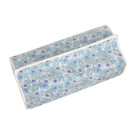 DDintex FLORET LONDON Tissue Cover, Flanders Linen Clement, Blue, 9.8 x 4.7 x 2.6 inches (25 x 12 x 6.5 cm) [With Liberty Print]