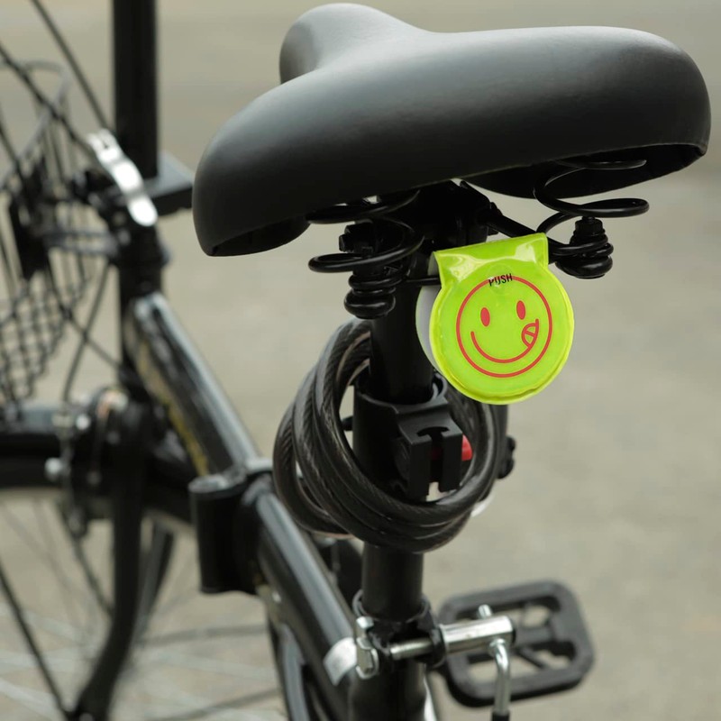 Good-L 自転車用 反射バッジ（LEDライト付き）