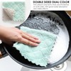 DHSBGWSX Pack of 12 Coral Velvet Cloths, Kitchen Cleaning Cloths,
