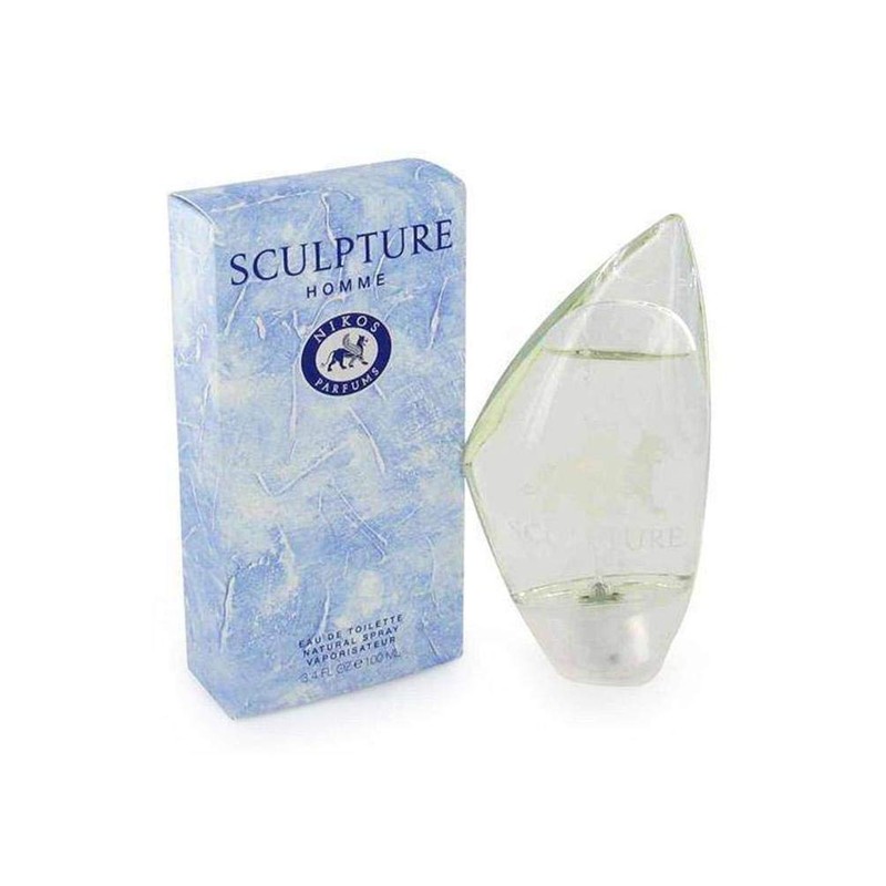 Nikos Sculpture Homme for men Eau De Toilette Spray, 3.4