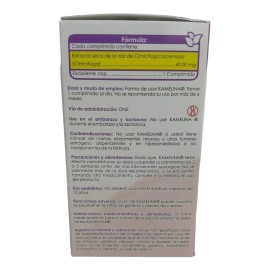 Kamelina Cmd Menopausia Con 60 Comprimidos Cimicifuga