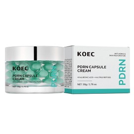 SHEEYOON Face Moisturizer Capsule Cream with PDRN, Hyaluronic Acid & Mutiple Petides, Anti-aging Boost Hydration Radiance Skin Nourishing Cream, 1.76 oz.
