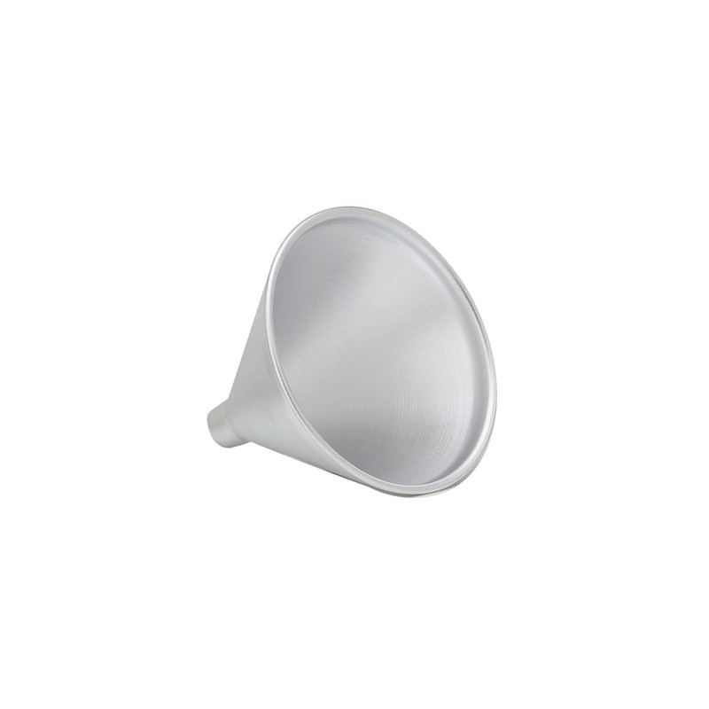HIC Kitchen Wide-Mouth Aluminum Funnel for Liquids and Dry Goods,
