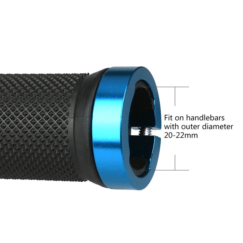 LYCAON Grips for Mountain Bikes Bicycle Handlebar Grips Double Lock