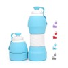 BLX foldable water bottle (Blue)