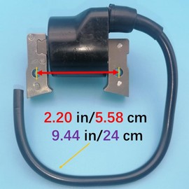 Tuzliufi Ignition Coil for Kawasaki John Deere AM109258 M70111 21121-2069 240 245 260 265 285 320 325 335 345 GT242 GT262 GT275 LX172 LX173 LX176 LX178 LX186 LX188 F510 F525 F710 8" 48" 54" FC540V 944