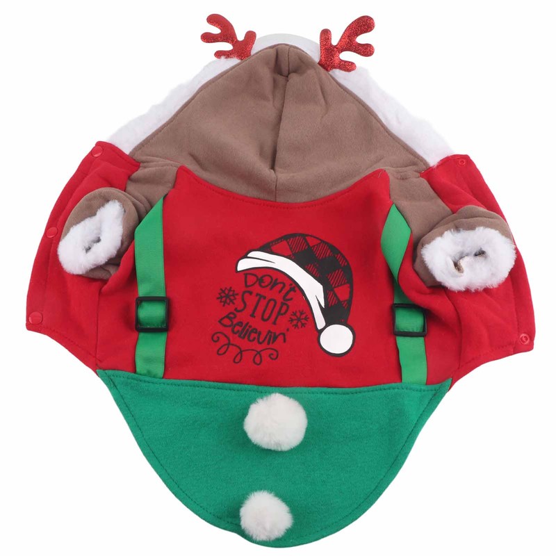 Pet Christmas Costume Autumn and Winter Seasons Cute Deer Costumes