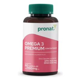 Pronat Suplemento Omega 3 Premium Concentrado (60 Caps) Pronat