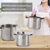 Vivicreate Stainless Steel Stock Pot, 27.5 Quart, 11.4 x 13.4
