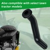 shiosheng 5pcs Vacuum Hoses 596163 593998, 797408 3 inch, Black