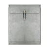 QiXin Grey PU Leather File Folder for Documents,Important Document Folder