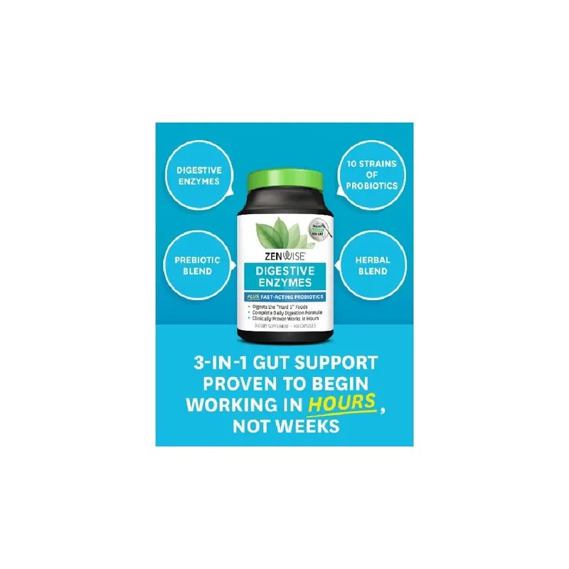 Zenwise Enzimas De Papaya 30 Masticables Sabor Sin sabor