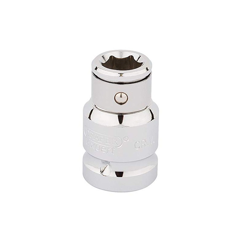 Draper 16811 1/2-Inch Square Drive Bit Holding 10 mm Socket