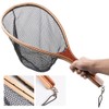 Fly Fishing Landing Net Trout Bass Nylon Mesh Catch and