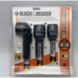 BLACK+DECKER VTG Black & Decker 3.6 Volt Versa Pak Utility Flashlights VP220A, VP220B, VP220C