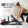 Yes4All Hip Thrust Machine Including Resistance Bands, Glute Machine Sissy