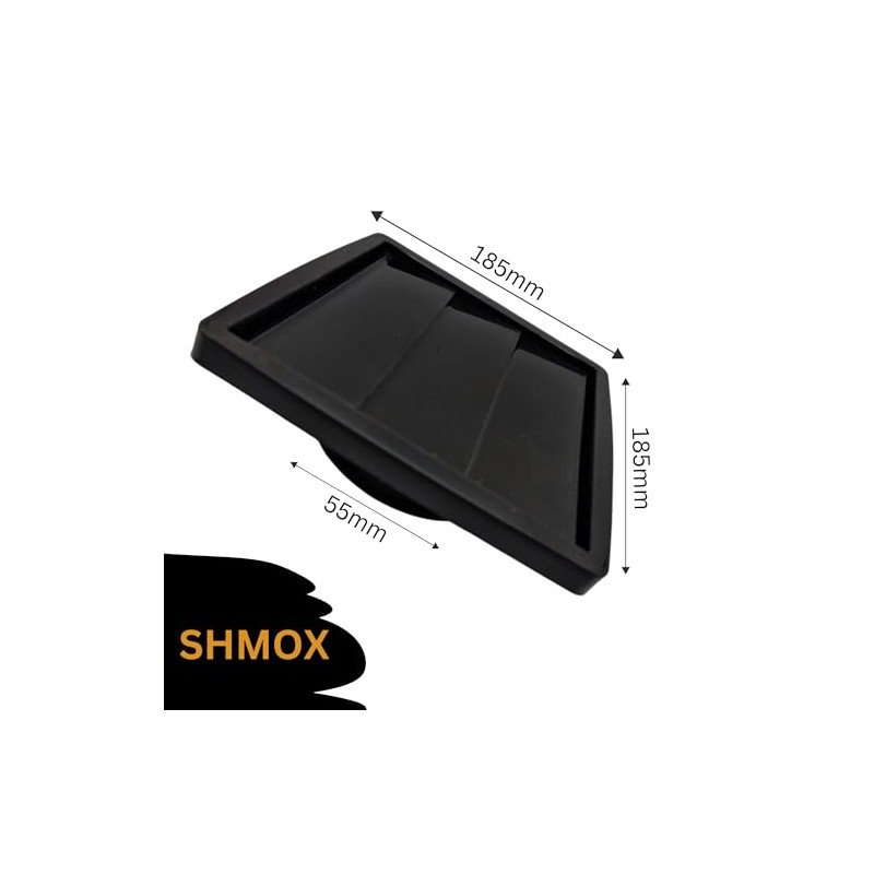SHMOX Gravity Grille Shutter 155mm External Dimension Ducting Air Vent