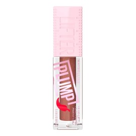 Maybelline Gloss Rellenador De Labios, Lifter Plump, Tono Cocoa Zing 007, 5.4ml