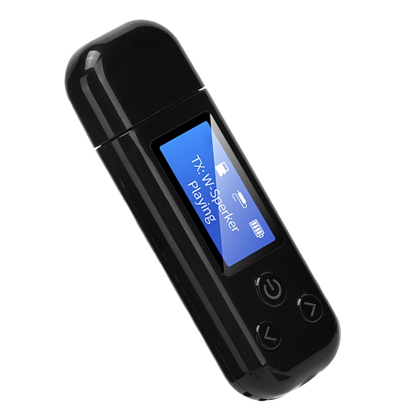 USB Bluetooth 5.0 Adapter Bluetooth Audio Receiver Transmitter with LCD