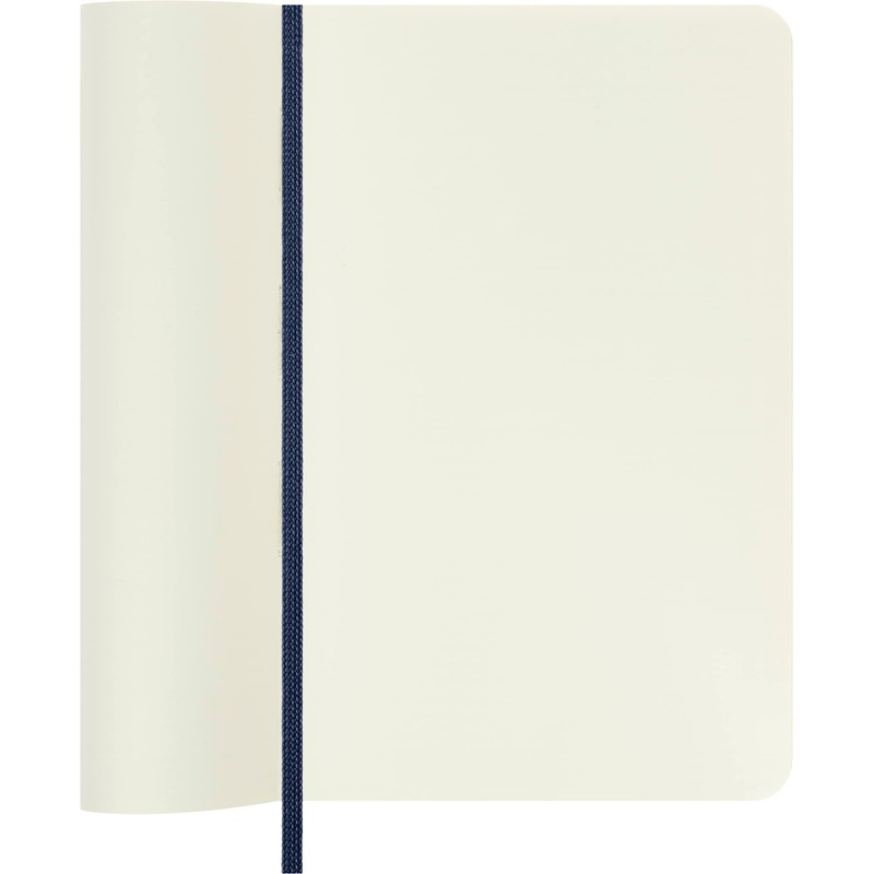 Moleskine Sapphire Blue Pocket Plain Notebook, Soft