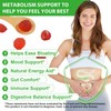 Berberine Gummies with Ceylon Cinnmon, Berberine Supplement for Digestive Health,