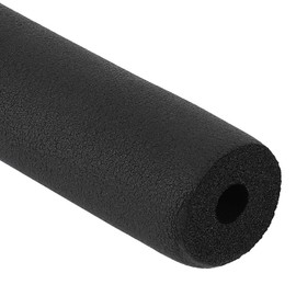 PATIKIL 1/2" (13mm) ID x 6.6Ft x 0.59" Pipe Insulation Foam Tube, Pipe Cover Wrap Roll Bar Tubing for Handle Grip HVAC Air Conditioner Units, Black