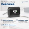 PSI Pre-Inked NM Notary Stamp - State Board Compliant Notarial