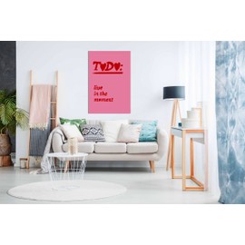 To do Framed Canvas Print, Pictures for Home Walls, Bedroom, Living Room & Bathroom Decor 31x20cm (12x8in)