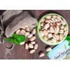 Organic Pistachios, 8 Ounces - In Shell, Dry Roasted with
