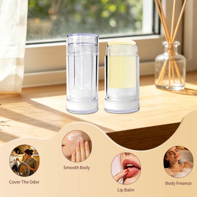 Empty Deodorant Containers, 1oz 30ml Empty Refillable Twist Up Filling