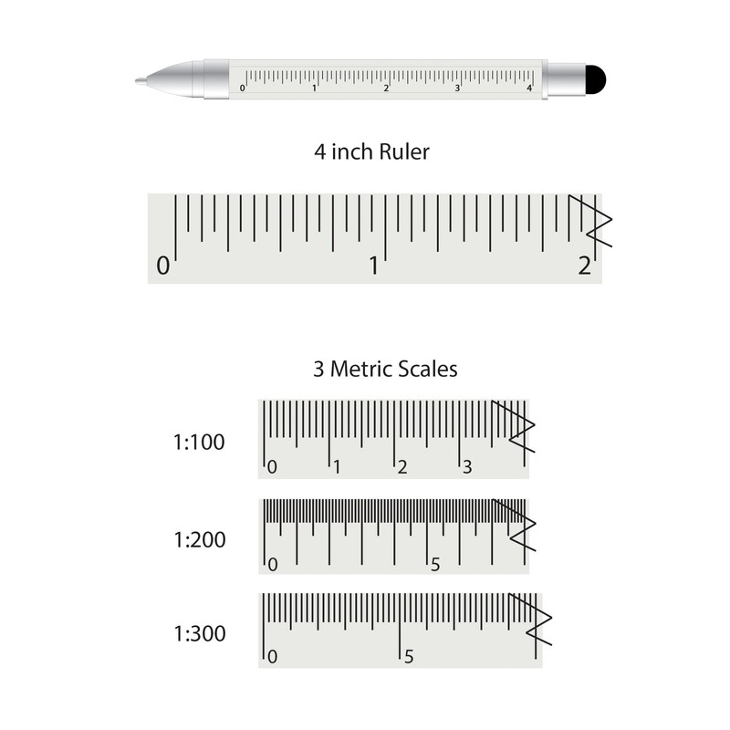 Monteverde USA One Touch Tool Pen, Ballpoint Pen, Silver (MV35211)