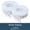 Silicone Seal Strip - 10M/33ft Weather Stripping Door Window Seal