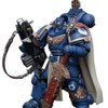JOYTOY Warhammer 40k 1/18 Action Figure Ultramarines Captain with Master