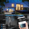 NoahTec Wireless Outdoor 2K Security Camera Kit, IP67 Waterproof, 64GB