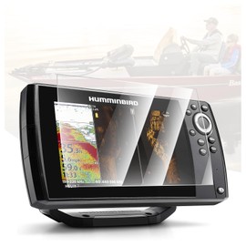 Karltys Screen Protector for Humminbird Helix 7 GPS G2 G2N G3 G3N G4 G4N GPS 7-Inch Fish Finder Screen Touchscreen Protective Cover, HD Clear Tempered Glass Anti Glare Humminbird Helix 7 Accessories