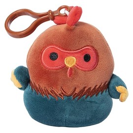 Squishmallows 3.5" Clip-On Reed The Rooster