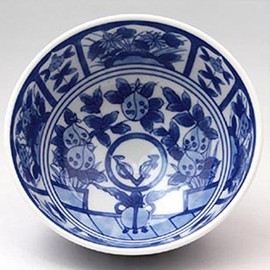 Set of 2 Bowl: Hasami 芙蓉 Hand VOC Rice Bowl/1802 – 713982