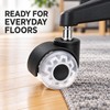 5 Pack 2 Inch Office Chair Caster Wheels, 11mm Stem