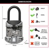 MASTER LOCK Portable Mini Key Safe [XS] [with Shackle] -